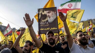 تصاویر هوایی از تعداد بیشمار شرکتکنندگان در مراسم امروز لبنان+ فیلم تصاویر هوایی از تعداد بیشمار شرکتکنندگان در مراسم امروز لبنان+ فیلم