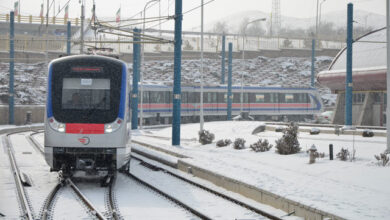 بارش برف و نشت آب دلیل اختلال تردد در خط ۵ مترو/ بازگشت سرویس‌دهی خط ۵ به حالت عادی