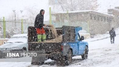 تردد در گردنه‌های کوهستانی زنجان با زنجیرچرخ امکان‌پذیر است