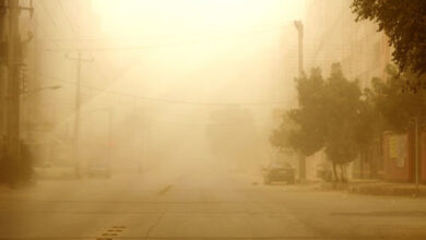 هشدار هواشناسی یزد در خصوص وزش تندباد