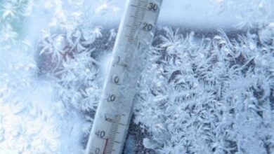 کاهش محسوس دمای هوای زنجان از روز جمعه