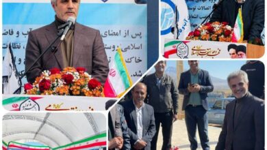 افتتاح پروژه‌های آبرسانی در روستاهای شیراز در جشن انقلاب