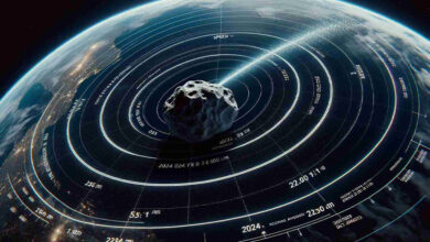 ویدیو/ افزایش احتمال برخورد سیارک ۲۰۲۴ به کره ماه