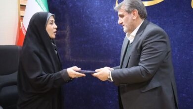 سرپرست اداره کل امور بانوان و خانواده استانداری سمنان منصوب شد سرپرست اداره کل امور بانوان و خانواده استانداری سمنان منصوب شد