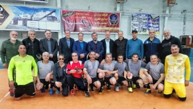 اختتامیه هجدهمین دوره مسابقات فوتسال دسته یک جانبازان سالم‌تن کشور برگزار شد