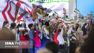 جشن  چهل و ششمین سالگرد پیروزی انقلاب در ساری