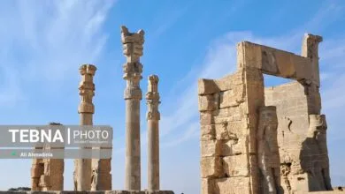 تخت جمشید ازعجایب معماری ایران باستان