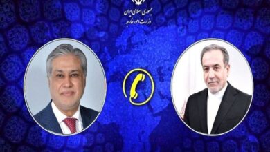 گفتوگوی تلفنی وزرای امور خارجه جمهوری اسلامی ایران و پاکستان گفتوگوی تلفنی وزرای امور خارجه جمهوری اسلامی ایران و پاکستان