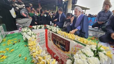 تشییع پیکر مطهر شهید دوران دفاع مقدس در چاهورز شهرستان لامِرد تشییع پیکر مطهر شهید دوران دفاع مقدس در چاهورز شهرستان لامِرد