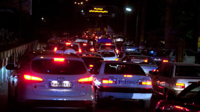 ترافیک سنگین در محور آشخانه به چمن بید