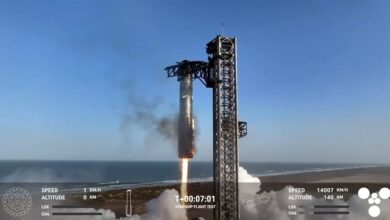 فرود با شکوه Super heavy booster استارشیپ + فیلم