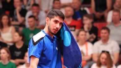 نایب قهرمانی پینگ پنگ باز ملی پوش ایران در آلمان نایب قهرمانی پینگ پنگ باز ملی پوش ایران در آلمان