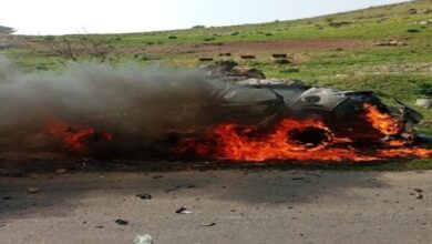 حمله رژیم صهیونیستی به یک خودروی دیگر در جنوب لبنان حمله رژیم صهیونیستی به یک خودروی دیگر در جنوب لبنان