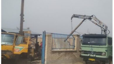 پایان عملیات مهندسی مجدد چاه شماره ۱۶ شهرستان آزادشهر