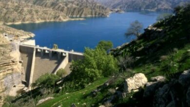 سد میجران رامسر سرریز کرد