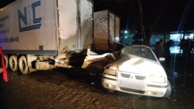 برخورد خودروی سمند با تریلی در آستارا یک فوتی بر جا گذاشت