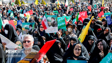 راهپیمایی روز قدس در شهرستان قاین