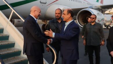 رئیس مجلس وارد گیلان شد