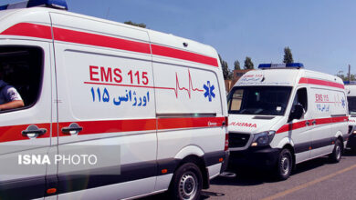 خدمات‌دهی به ۹۵۰ مصدوم در اورژانس استان سمنان