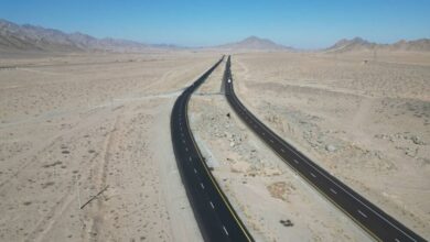 بهره‌برداری از ۱۱ کیلومتر بزرگراه در محور زاهدان – خاش