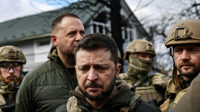 ویدیو/ زلنسکی خواستار آتش‌بس در آسمان و دریا شد