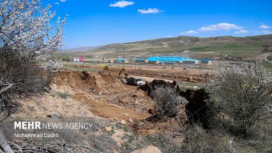 رانش زمین در جاده اردبیل- سراب رانش زمین در جاده اردبیل- سراب