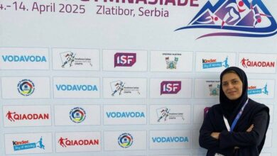 قضاوت یک گیلانی در فینال مسابقات تنیس روی میز دانش آموزان جهان