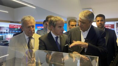 حضور مدیر کل آژانس در نمایشگاه دستاوردهای صنعت هسته‌ای ایران