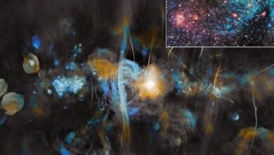 عکسی با جزئیات بیسابقه از مرکز کهکشان راه شیری عکسی با جزئیات بیسابقه از مرکز کهکشان راه شیری