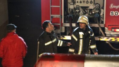 حریق یک مغازه نجاری در رشت؛ ۳۷ آتش نشان اعزام شدند