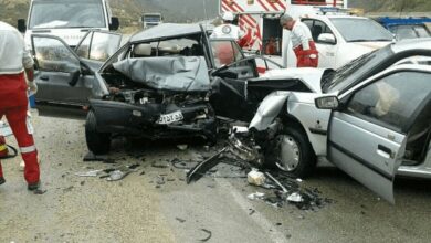 مصدومیت ۸ نفر در سانحه رانندگی در محور سلماس به تازه شهر