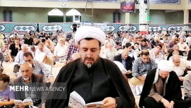 برگزاری دعای عرفه در اسلامشهر