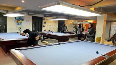 برگزاری رقابت های پاکت بیلیارد بانوان به مناسبت عید غدیر خم