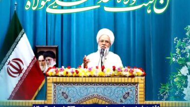 برگزاری نماز عبادی سیاسی جمعه در کرمانشاه به امامت حجت الاسلام غفوری