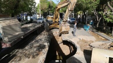 مشکل آب میدان قدس تهران تا ساعت ۱۵ امروز رفع می‌شود