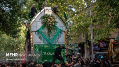 پیوند قیام امام حسین(ع) و مبارزه با استکبار جهانی دریازدهم محرم شاهرود