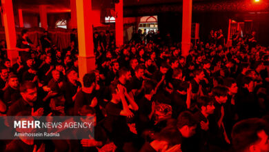 عزاداری شب هفتم محرم در بیرجند