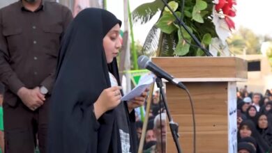 دلنوشته دختر شهید ایمان قائدی