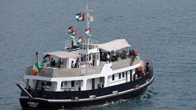 حمله پهپادی به ناوگان مقاومت (صمود) در سواحل تونس