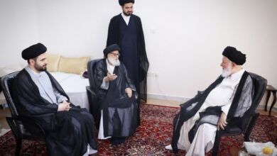 آیت الله علم الهدی از حضرت آیت الله مرتضوی دیدار و عیادت کرد