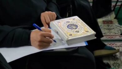 تلائلو نور قرآن از کرانه خزر تا آسمان