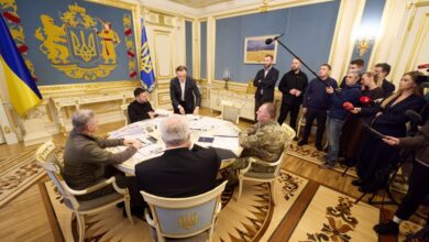 رئیس‌جمهور اوکراین ۵۵ فرد و نهاد روس، ایرانی و چینی را تحریم کرد