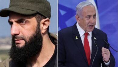 تعهد الجولانی به آمریکا برای توقف فعالیت گروه های فلسطینی در سوریه تعهد الجولانی به آمریکا برای توقف فعالیت گروه های فلسطینی در سوریه