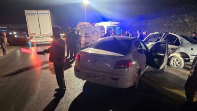 رضازاده: سوانح جاده ای در آذربایجان غربی ۱۵ مصدوم برجای گذاشت