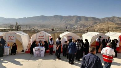 ۴۵۰ نفر در طرح ملی «نذر خدمت» در روستاهای هلیلان خدمات دریافت کردند