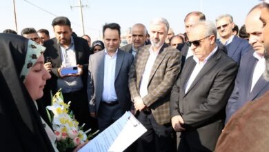 استقبال از وزیر جهاد کشاورزی در تسوج