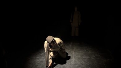 اجرای نمایش صحنه‌ای اسب‌ها در بیجار