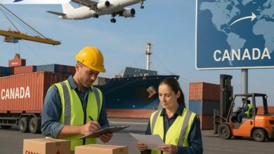 مراحل ارسال بار به کانادا در سال 2025 – راهنمای تخصصی شرکت ارمک