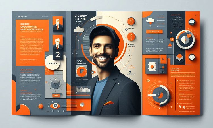 بروشور تبلیغاتی سه لتی