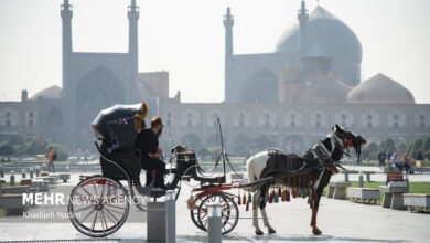 وضعیت هوای ۶ شهر اصفهان قرمز است؛ شاخص دانشگاه صنعتی بر مدار بنفش